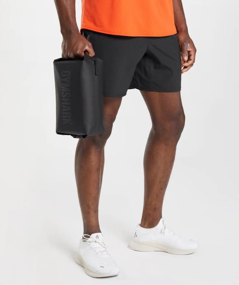 Gymshark X-Series Wash Bag Black | NZ 8JGZHU